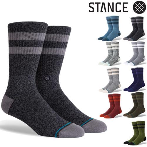STANCE SOCKS スタンス ソックス 靴下 JOVEN シンプル 黒 白 ホワイト 靴下 メ...