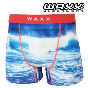 ボクサーパンツ メンズ ワックス WAVE WAXX ローライズ ブランド 下着 パンツ ラッピング 無料｜luxurious-store