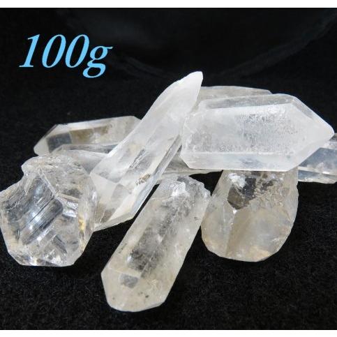 浄化用 水晶ポイント AA 小 100ｇ 天然石 パワーストーン ブラジル産　　　