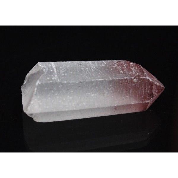 マダガスカル産　天然石パワーストーン　　ストロベリークオーツポイント　1本　　