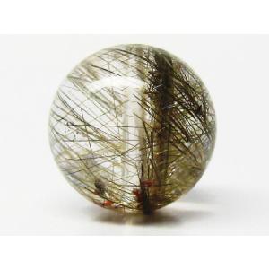 ブルールチルクォーツ 11.5mm AAA 1粒売り 天然石ビーズ 穴あき 丸玉