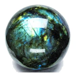 彫刻置物 水晶 20mm玉 素彫り 4個売りセット ＋ 透明盤アクリル台 四神