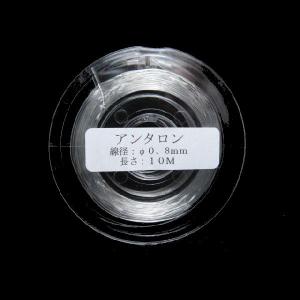 透明ゴム（アンタロン・日本製）０．８mm/１０m サービス品