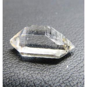 1点物 ハーキマーダイヤモンド クォーツ 約19×9mm 1個 天然石 原石 鉱物 穴無し (3)｜luz