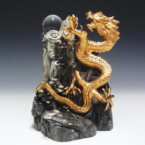 彫刻置物 水晶 20mm玉 素彫り 4個売りセット ＋ 透明盤アクリル