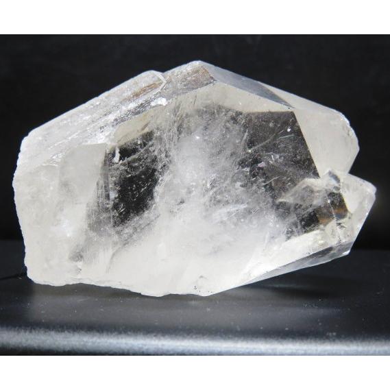 天然石 ツイン水晶ポイント 164g 原石 パワーストーン 一点物 送料無料  【宅急便送料無料】