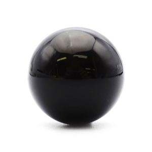 丸玉 黒水晶 (モリオン) 34〜35mm玉 ランク AAA 浄化 魔除け 天然石