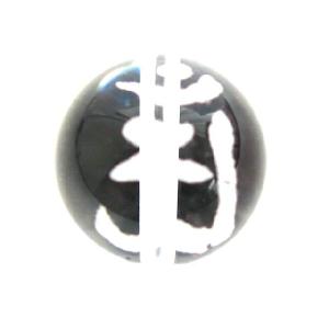 天然石/パワーストーン/アン/梵字彫刻水晶ビーズ（普賢菩薩）　10mm/1個