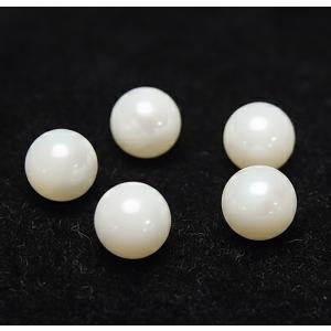 貝ビーズ マザーオブパール 8.0mm AA 1...の商品画像