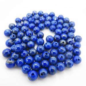 ラピスラズリ 4.0mm玉 A-ランク 1粒売...の詳細画像4