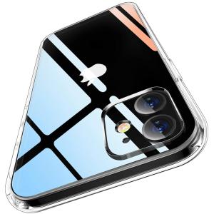 【Humixx】iPhone 12 mini ケース 5.4インチ用 [2020進化版] 高透明感 9H強化ガラス仕様 TPUバンパー 日本製旭硝子ガラス 側面滑り止め 透明カバー 黄変防止