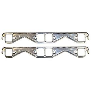Proform 67921 Aluminum Exhaust Header Gasket with Square Ports for Small Bl