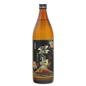 本坊酒造　２５°黒麹仕立て　桜島（芋焼酎）９００ｍｌ｜lwhana