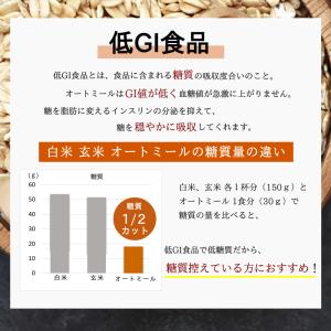 ロールドオーツ オートミール 800g 計量ス...の詳細画像4