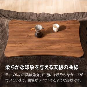 選べるフラットヒーター 変形 こたつ布団セット...の詳細画像4