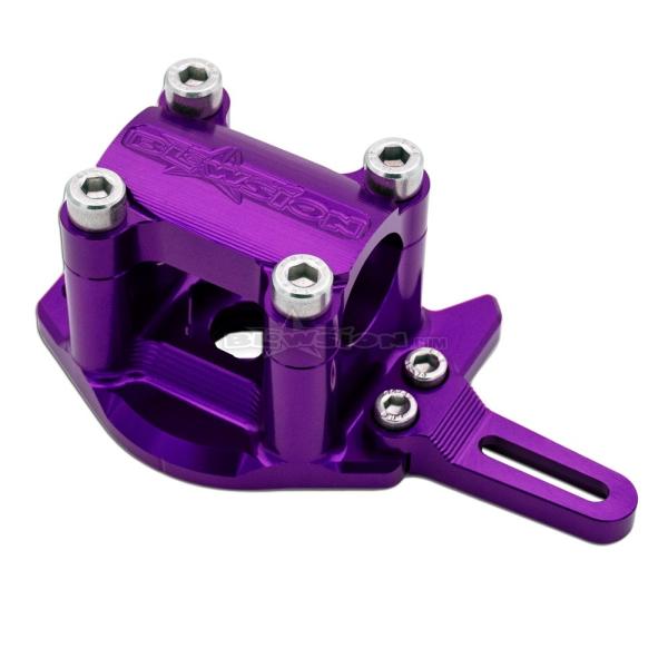 《03-05-002》BLOWSION HANDLEPOLE OVP Purple ステアリングシス...