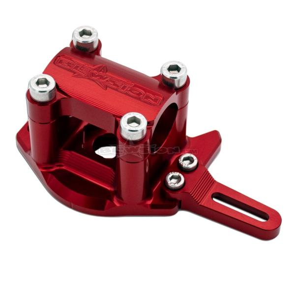 《03-05-013》BLOWSION HANDLEPOLE OVP Red ステアリングシステム ...