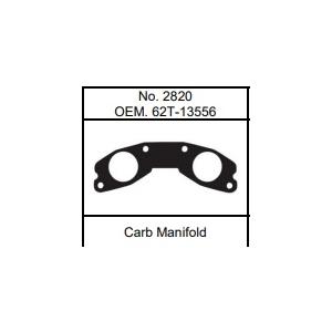 《2820》COMETIC キャブマニホールド ガスケット 純正タイプ YAMAHA 701 62T...