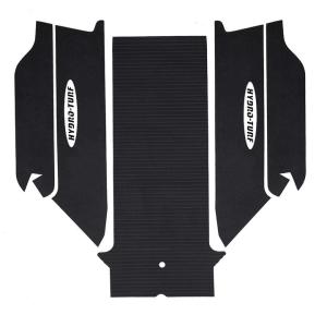 HYDRO-TURF デッキパッド ブラック/オレンジ ハイドロターフ プロデッキマットキット(テープ付き) RXT-X 300 (19-24) HYDRO
