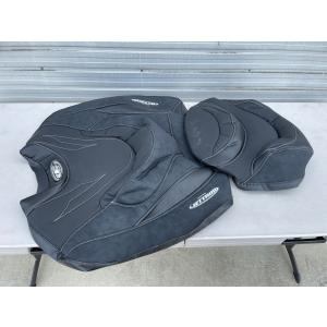 《JT-SDGTX30018》 JETTRIM Seadoo GTX300 SEATCOVER BLK/BLK/WHT ジェットトリム シードゥ シートカバー｜lxxi