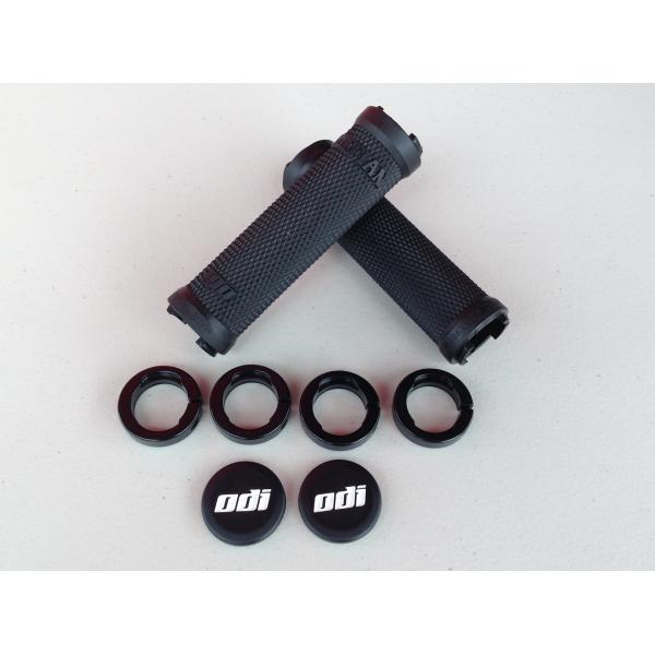 《L31RFB-B》odi Ruffian No-Flange Lock-On Grips ブラック...
