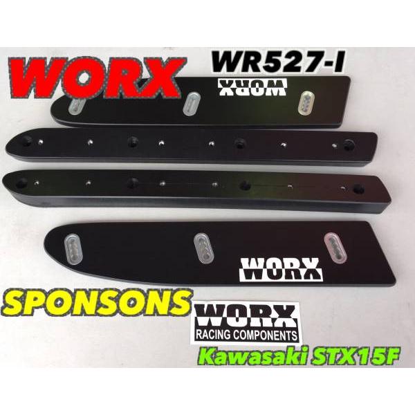 ★クリアランスセール★《WR527-I》 WORX ワークス スポンソン Kawasaki カワサキ...