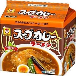 マルちゃん スープカレーラーメン （5食入/1パック）即席袋麺｜lyckamart