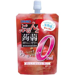 オリヒロ　ぷるんと蒟蒻ゼリースタンディング　カロリーゼロ　蜜りんご　【ORH】