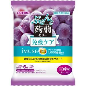 オリヒロ　ぷるんと蒟蒻ゼリーパウチ　プラズマ乳酸菌　【ORH】