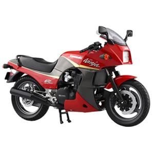 青島文化教材社AOSHIMA スカイネット 1/12 完成品バイク カワサキ GPZ900R 赤/灰｜lycrown