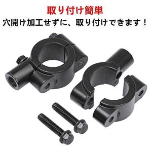 YFFSFDC バイク ハンドル 22mm 汎...の詳細画像3