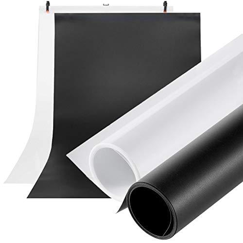 Meking 撮影用 PVC 背景布 100cm x200cm バックペーパー 人物撮影 商品撮影 ...