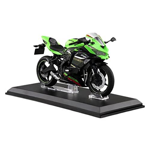 スカイネット 1/12 完成品バイク カワサキ Ninja ZX-25R ライムグリーン × エボニ...