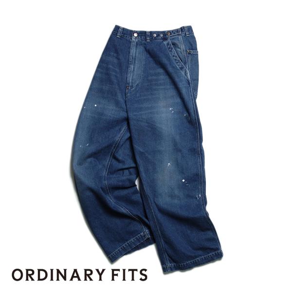 ORDINARY FITS (オーディナリーフィッツ) BELL PANTS USEDWASH ベル...