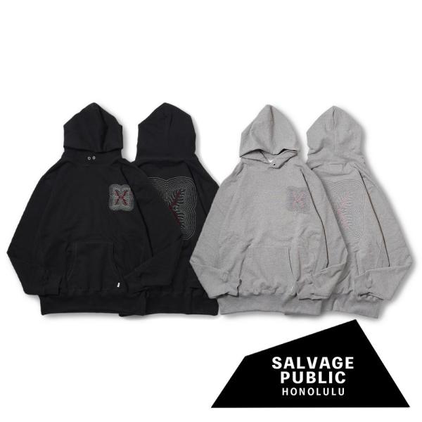 SALVAGE PUBLIC (サルヴェージ・パブリック) Pullover Hoodie (Lau...