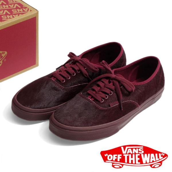 VANS ヴァンズ AUTHENTIC PONY HAIR PORT オーセンティック ポニーヘアー...
