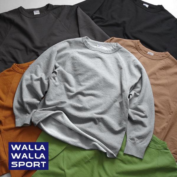 WALLA WALLA SPORT ワラワラスポーツ 13oz CREW SWEAT SHIRT 1...
