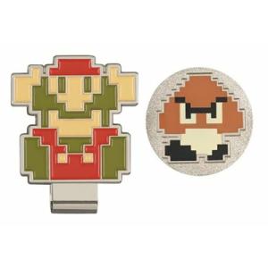 【メール便】スーパーマリオブラザーズ ゴルフマーカー（マリオ＆クリボー） SBM003 キャラクター...