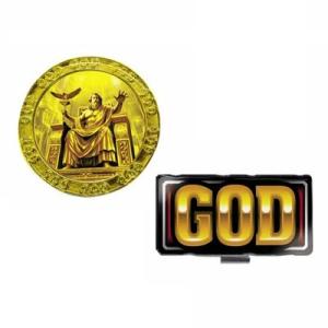 【メール便】ミリオンゴッド MILLOIN GOD ゴルフマーカー MGM001 （BIGマーカーシ...