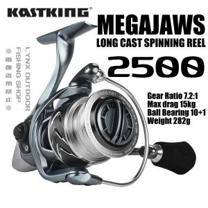 KastKing MegaJaws 2500 Size Long Cast カストキング メガジョーズ スピニングリール｜lynxoutdoor