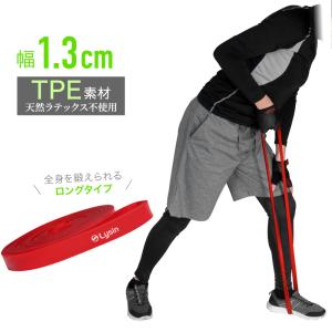 （レビュー投稿で1年保証） ライシン トレーニングチューブ 1.3cm 負荷レベル2/8 ゴム バンド 筋トレ チューブ エクササイズ｜lysin