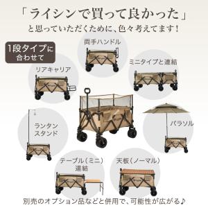 (アウトレット) ライシン アウトドアワゴン ...の詳細画像3
