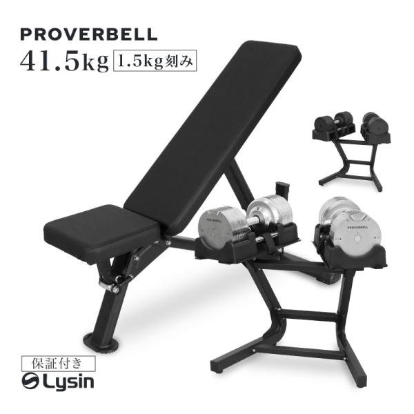 （レビュー投稿で2年保証） プロバーベル 41.5kg 1.5kg刻み 2個 専用 スタンド インク...