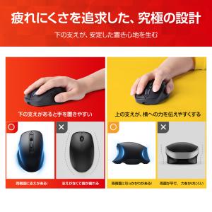 マウス ワイヤレスマウス 無線 6ボタン bl...の詳細画像4