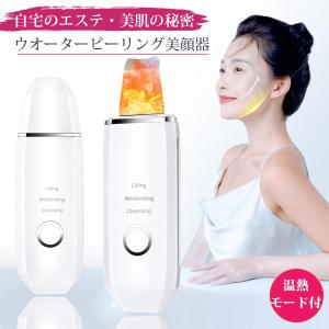 NiCHOICE ウォーターピーリング美顔器 NBT-921 白 音波振動 角質除去