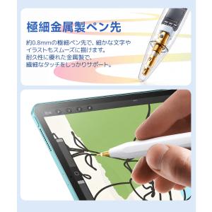 極細 iPad タッチペン スタイラスペン 残...の詳細画像3