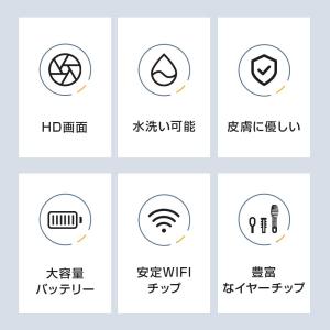 耳かき カメラ LEDライト付き 耳掻き みみ...の詳細画像2
