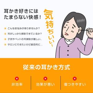 耳かき カメラ LEDライト付き 耳掻き みみ...の詳細画像4