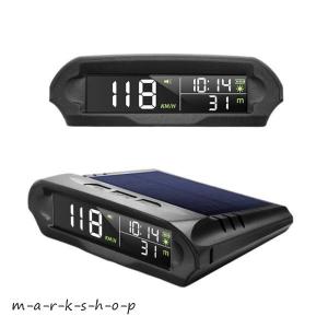 GPS対応 ヘッドアップディスプレイ HUD ソーラー充電