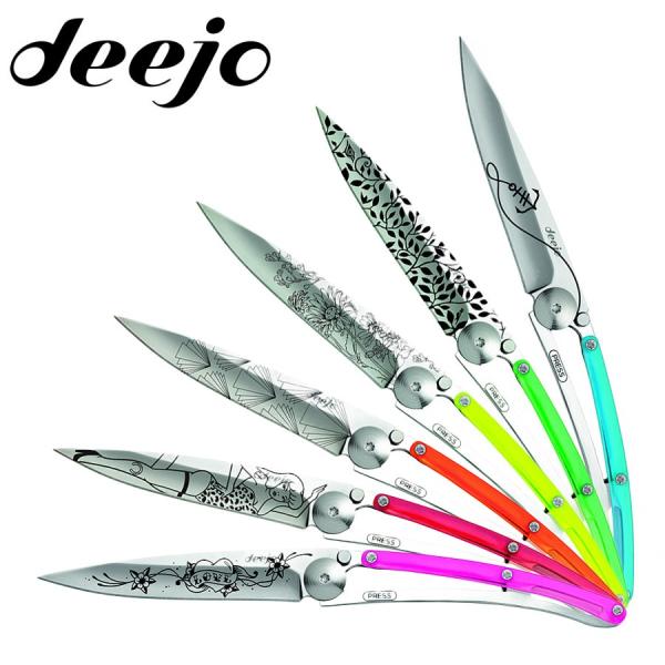 Deejo ディージョ フランス生まれ フォールディングナイフ tatoos 27g 機能性 洗練デ...